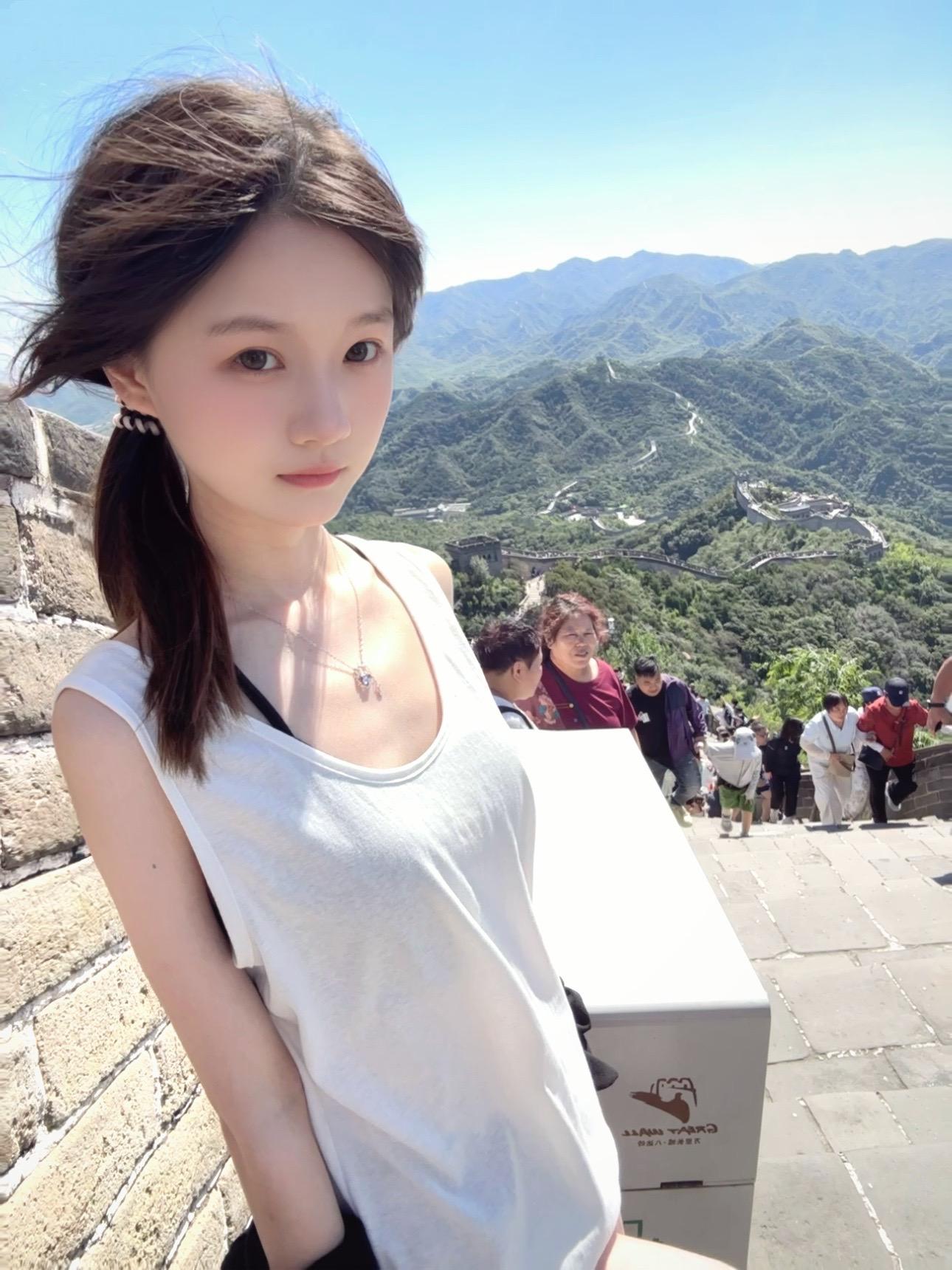 愿世界和平.#万里长城 #旅行