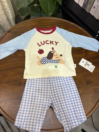 反季薅羊毛真的太香了,给儿子买了一套好看又好穿的莫代尔家居服,长袖薄款空调夏春秋套装家居服套装#睡衣家居服 #儿童家居服 #面料柔软舒适 #轻薄透气 #夏季新款