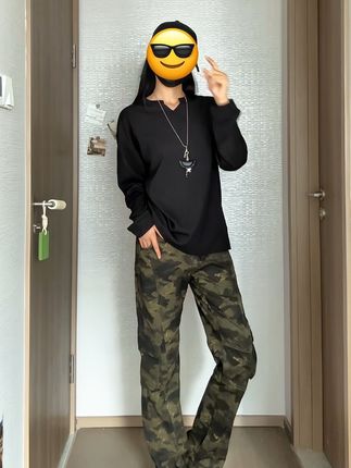 秋季百搭迷彩裤!#迷彩裤 #工装裤 #牛仔裤 #ootd穿搭 #百搭神裤