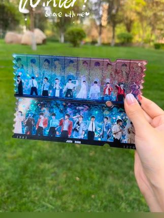 杰哥流沙彩窗票根💙 流沙票根少量现货简陋‼️#张杰#张杰星星 #张杰开往1982巡回演唱会