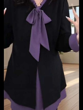 #宽松上衣 #大码女装 #百搭上衣 #显瘦休闲上衣 #秋季穿搭