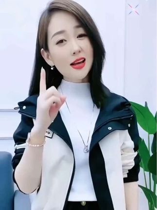 春装小个子拼色外套上衣女2024新款韩版宽松显瘦减龄设计感上衣潮#拼色外套 #韩版女装 #时尚外套 #减龄穿搭 #爆款热卖中