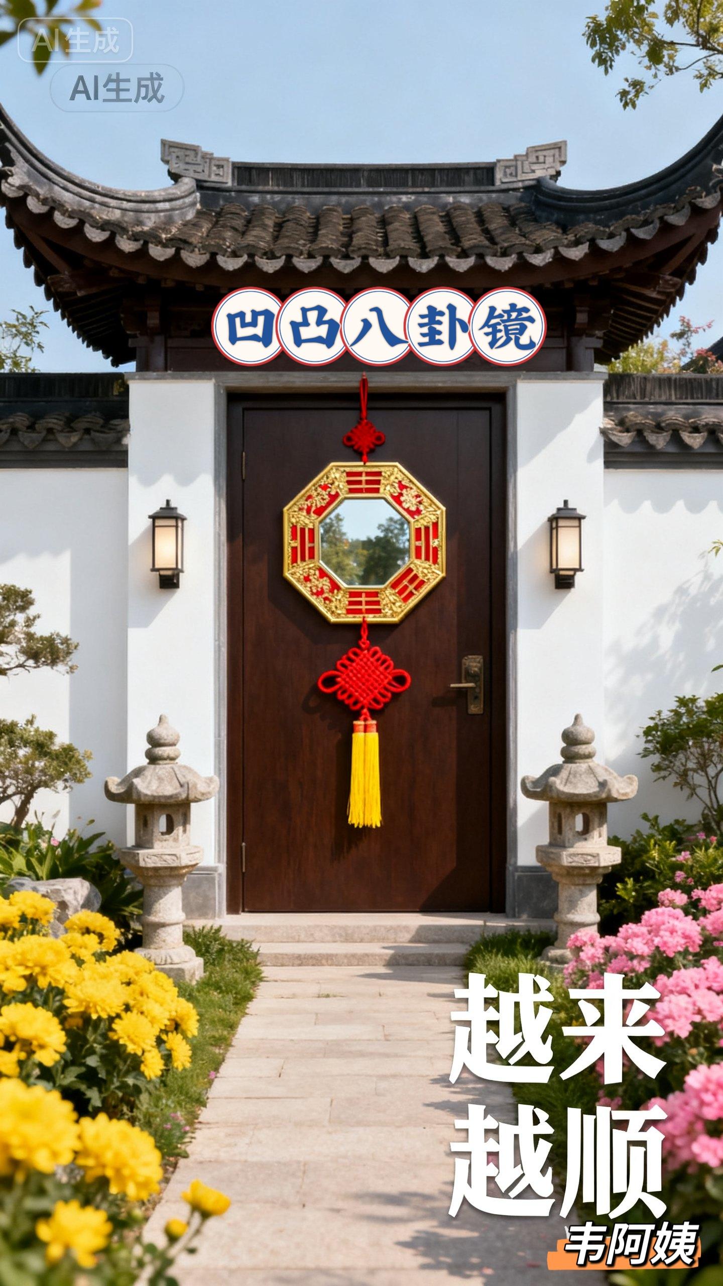 凹凸八卦镜。#凹凸八卦镜#八卦镜#镇宅#挂件#老祖宗的智慧