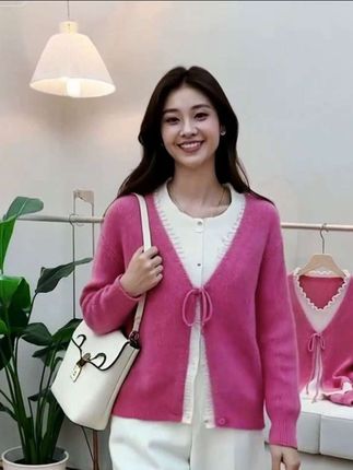 #即梦AI #百搭上衣 #针织衫 #内搭外穿都好看 #小个子显高显瘦穿搭