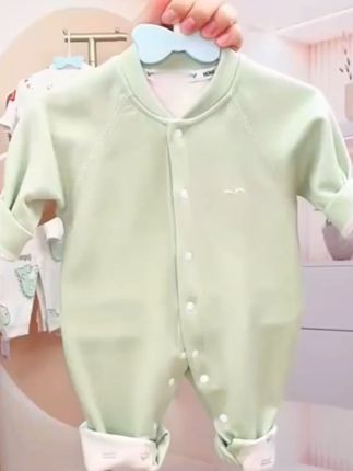 #婴儿连体衣 婴儿连体衣春秋温感儿童宝宝哈衣超萌洋气小孩爬爬服新生儿衣服#母婴好物推荐官