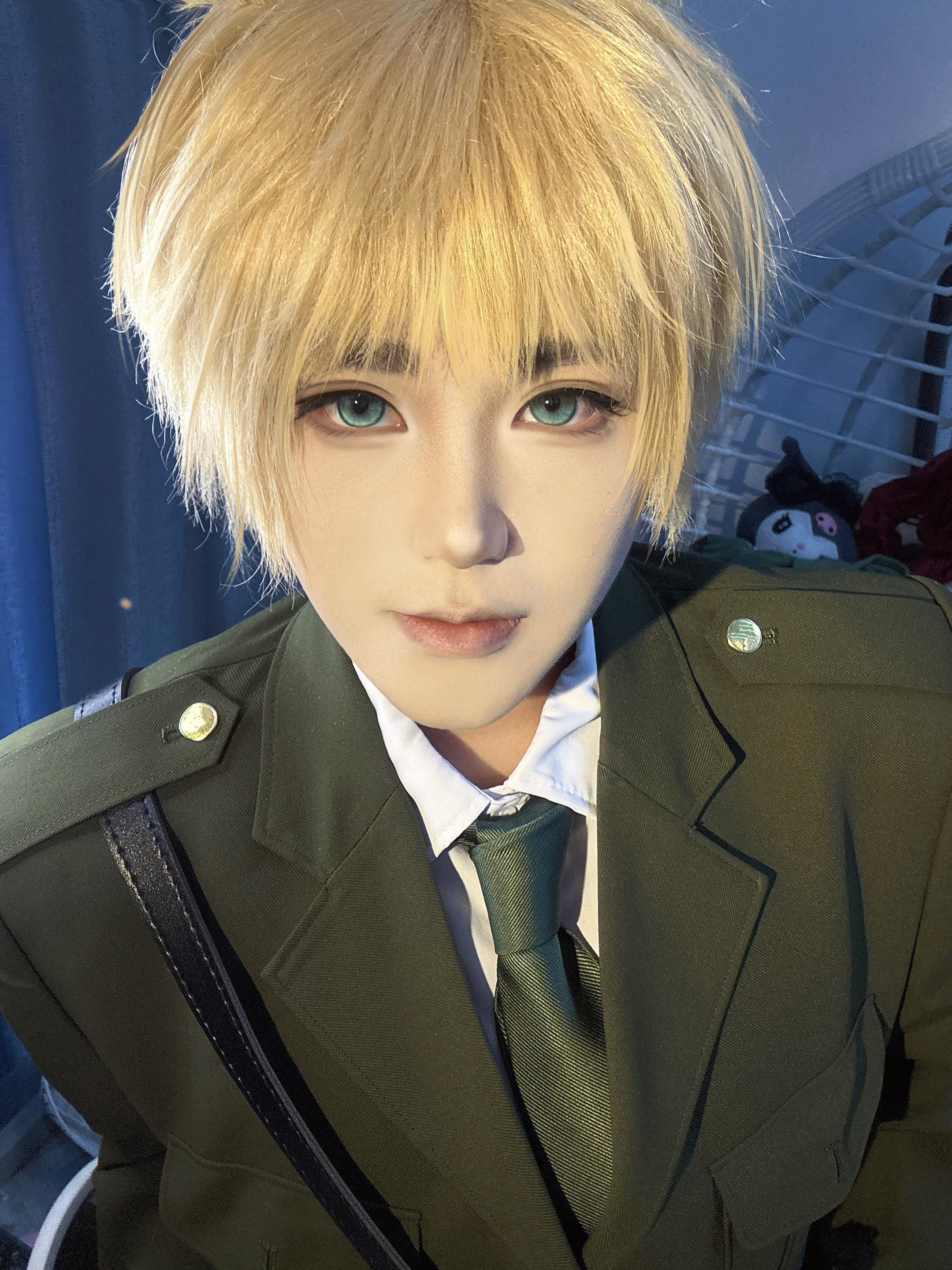 童脸狼吧大概就是,我也没招了就这么发吧#亚瑟柯克兰 #cos #aph #黑塔利亚