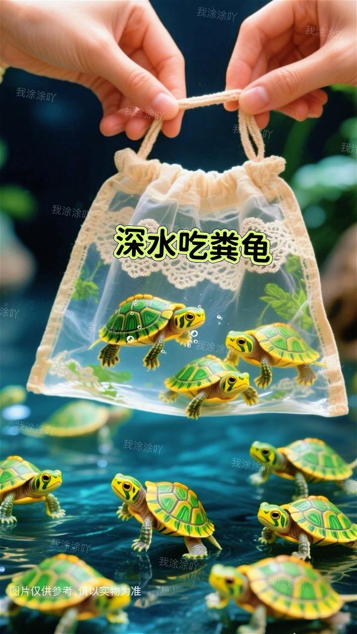 深水吃粪龟~鱼缸里的“沉默保洁员”#深水吃粪龟#宠物龟 #养龟日常#鱼缸清洁小能手#鱼缸里的大自然
