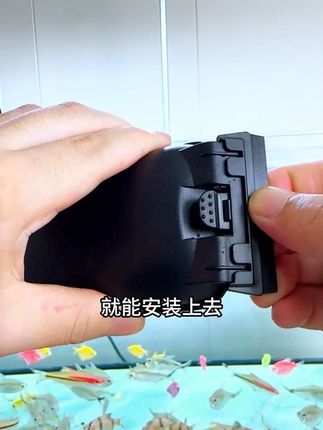 AQGT 迷你磁力刷小巧设计贴合鱼缸边角精准除垢打造清澈鱼缸#强烈推荐#好物分享#养鱼知识#养鱼分享#磁力刷