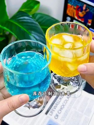 大号高脚杯6只才9.9,太精致好看了,小高脚的设计握感舒适,玻璃通透明亮#水杯 #酒杯 #玻璃杯 #红酒杯