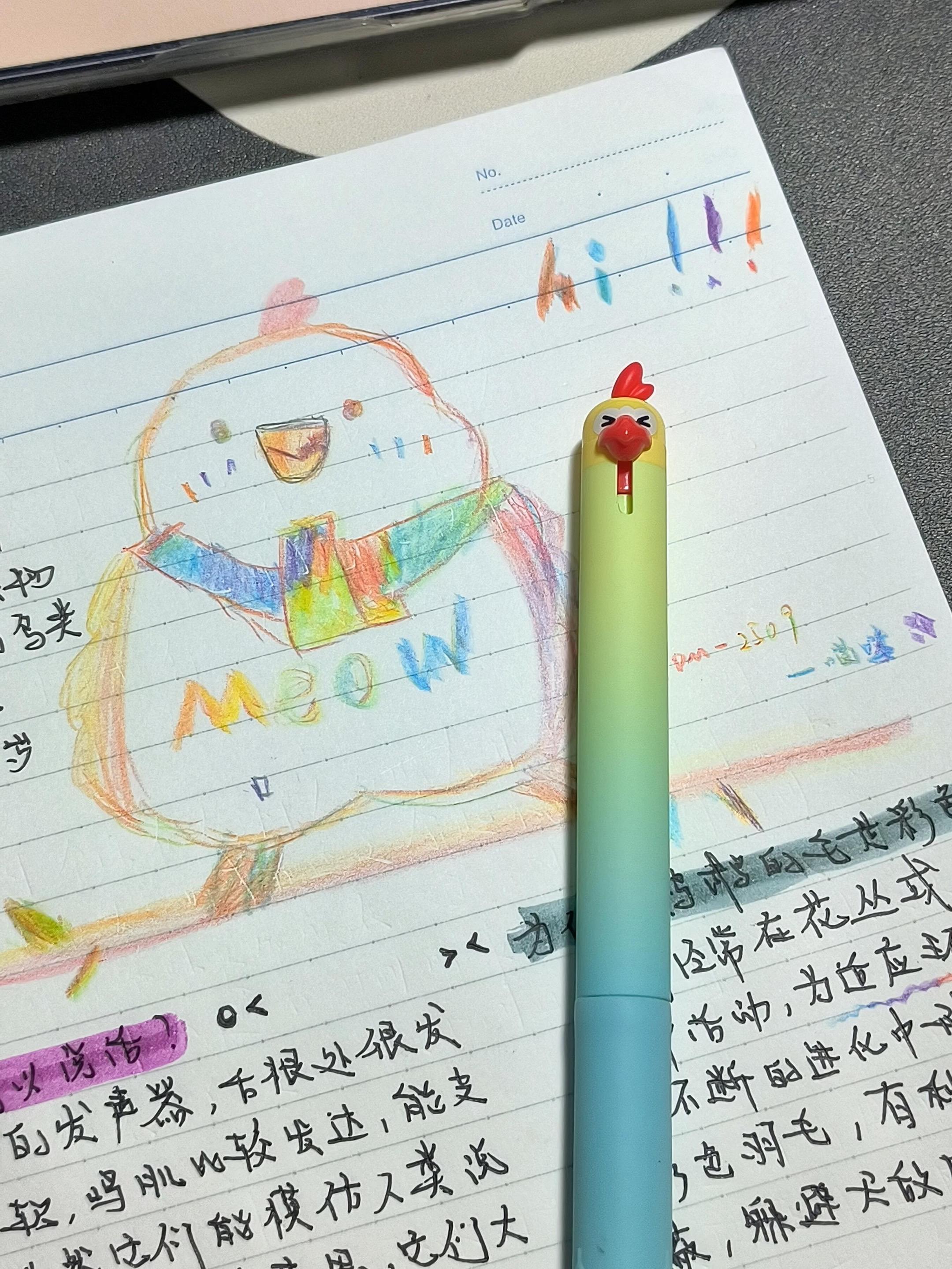 具有创意的“鹦鹉”设计,越看越萌~笔杆也有渐变的颜色,有爪子的笔握设计,咱就是说喜欢这造型的,一定要入手试试#我的文具分享 #好笔推荐 #关于那些好用的笔 #文具