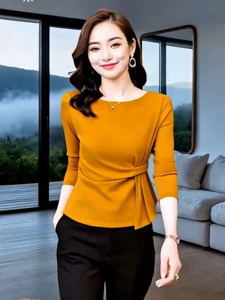 #春秋穿搭 #上衣穿搭 #打底衫 @DOU+小助手