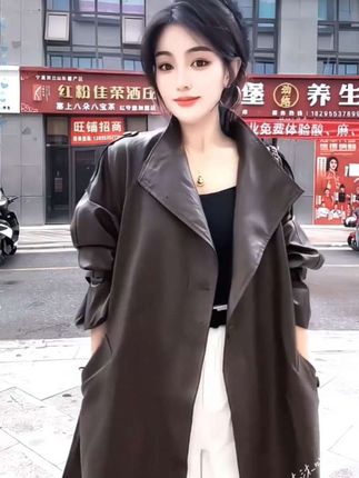 2025秋季新款时尚显瘦气质网红高档洋气女高级百搭宽松大码外套潮
