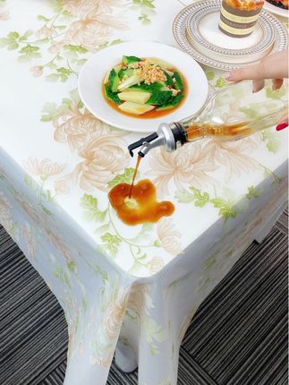 #防水防油桌布 #好物推荐🔥 #餐桌布茶几布 #耐脏易打理#桌布