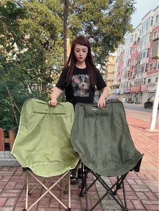 #高背月亮椅#午休椅#户外露营#躺椅#钓椅