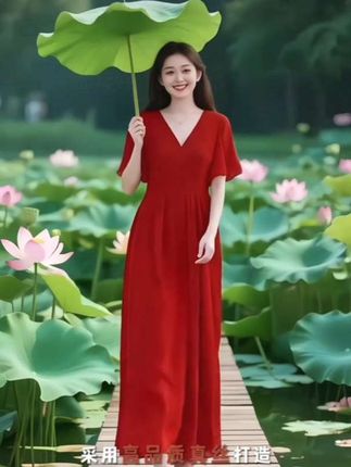 #潮流时尚穿搭 #真丝连衣裙 #时髦穿搭 #气质女神 穿搭#谁穿谁好看