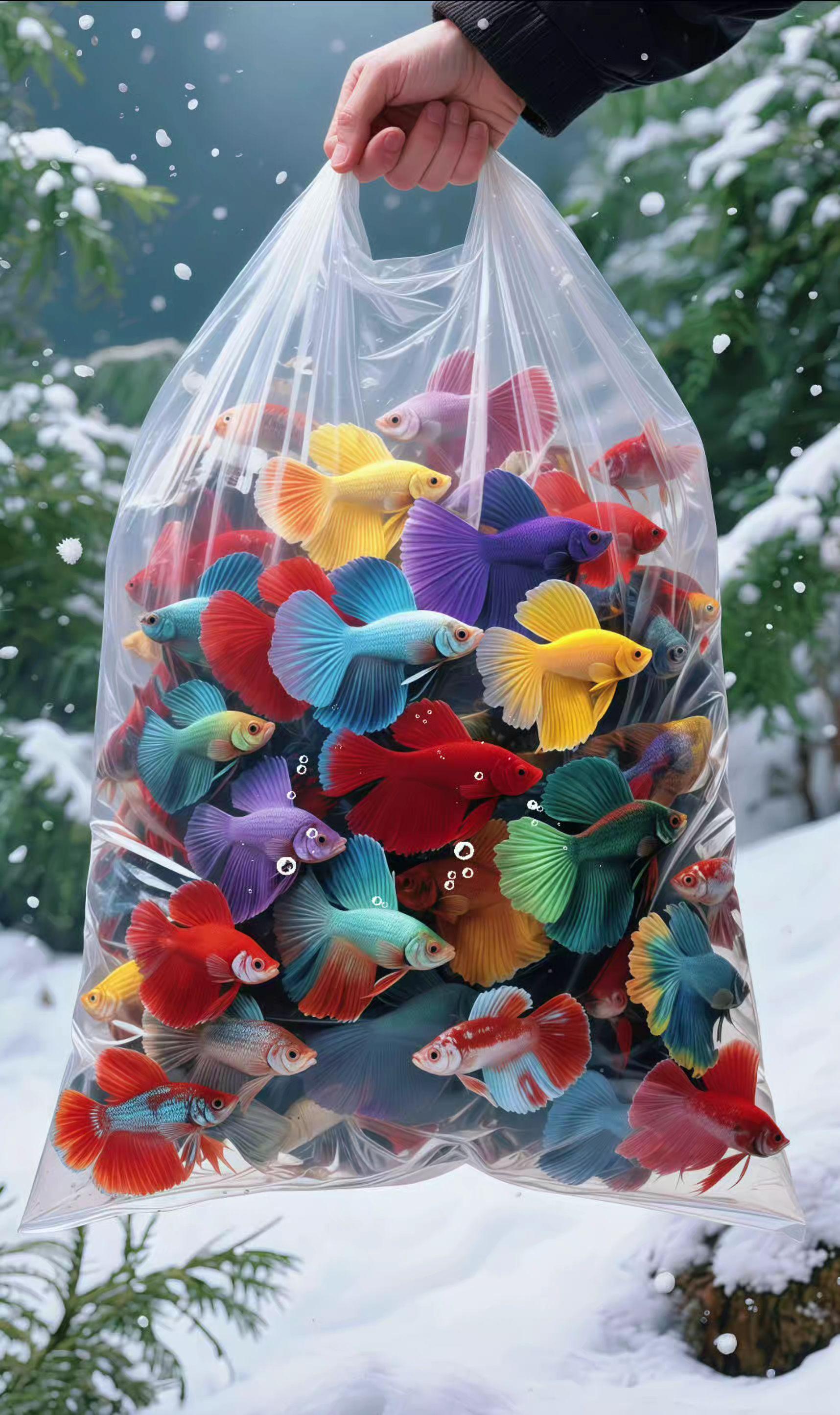 灵动瑰宝:孔雀鱼 在水族箱中,孔雀鱼是当之无愧的灵动瑰宝。 它们身形小巧,却有着令人惊艳的斑斓尾鳍。红似火焰,蓝若碧空,绿如新叶。游动时,尾鳍轻摆,仿佛一幅流动的绚丽画卷,光彩夺目。 性情温和的它们活泼好动,常在水草间穿梭嬉戏。它们时而捉迷藏,时而结伴追逐。这为静谧的水族箱注入了无限生机与活力。 无论是养鱼新手还是资深玩家,孔雀鱼都是绝佳选择。它们能轻松让鱼缸从平平无奇,蜕变成一个绚烂鲜活的微观世界。 #孔雀鱼 #观赏鱼养殖 #鱼缸里的大自然 #观赏鱼推荐
