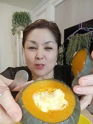 #贝贝南瓜蒸蛋 #阜康马姐