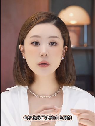 铜合金仿珍珠项链 小众设计感气质高级感轻奢百搭新款锁骨链1988 #饰品分享 #时尚配饰 #项链 #戴出了高级感 #珍珠项链