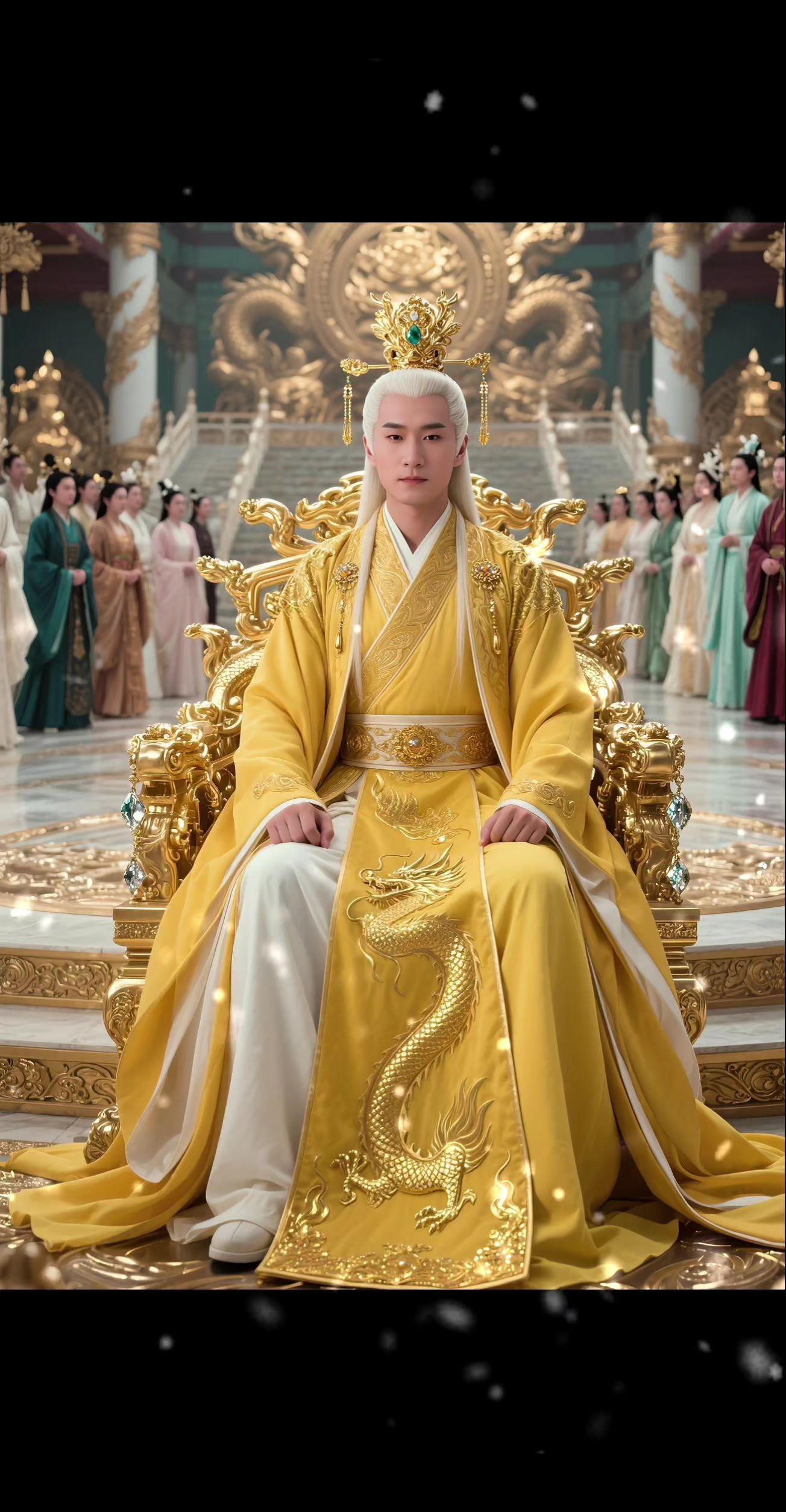 #AI奢华仙尊照 #吉祥如意 #摆件