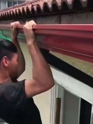 铝合金屋檐排水沟别墅檐沟#铝合金天沟水槽#雨水槽#屋檐排水槽 #别墅檐沟