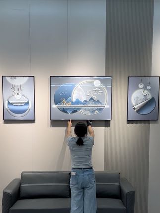 #装饰画厂家 #客厅挂画 @抖音广告助手 @DOU+小助手 @抖音小助手 @DOU+上热门