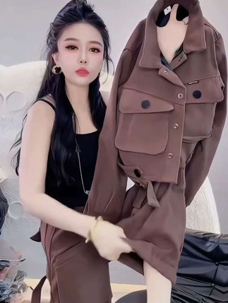 #来双11解锁秋冬本命穿搭 #高级感穿搭 #时髦穿搭 #酷女孩穿搭 #套装显瘦穿搭