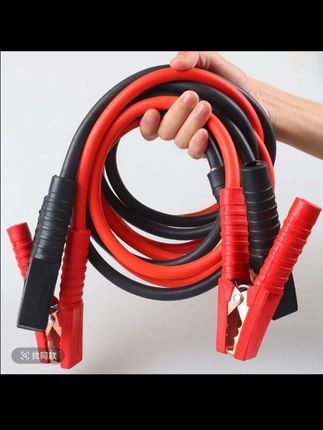 电瓶线连接线铜芯加粗搭电线勾车线电瓶夹子接电瓶汽车搭火线#搭车线#汽车搭车线