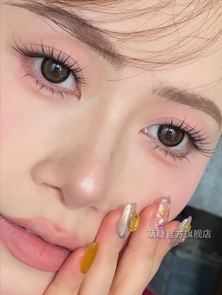 狐系白开水既视感,青丘狐也太灵动了吧! #假睫毛#狐系#原创#美妆#清冷气质