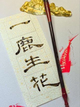步履不停,一路生花,脚下有风,心中有光。#坚持练字 #写字是一种乐趣 #隶书入门
