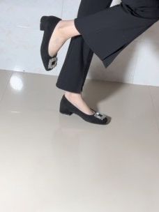 #厚黑美学#浅口单鞋#好看又好穿#舒适百搭#通勤穿搭