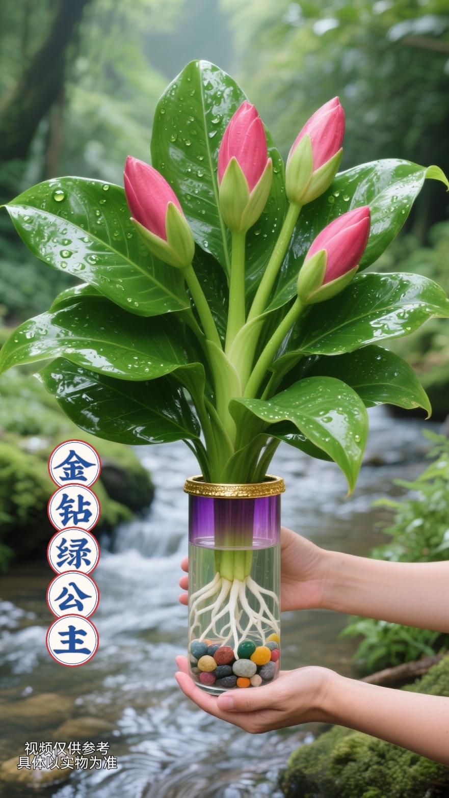 金钻绿公主来咯!水培金钻绿公主,把自然清新搬进家。油亮叶片像打了蜡,在清透水里舒展,根须在瓶中蔓延。不用打理土壤,一抹浓绿在光影里晃动,空气都变湿润清新。摆在哪都合适,书桌、窗台、餐桌旁,清清爽爽,自带简约高级感,让家时刻充满生机。#爱生活爱养花 #室内绿植 #花卉植物 #水培植物 #一年四季常绿非常好养