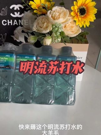 #明流苏打水 #苏打水 #好物分享 姐妹们遇到价格实惠的苏打水快抢吧