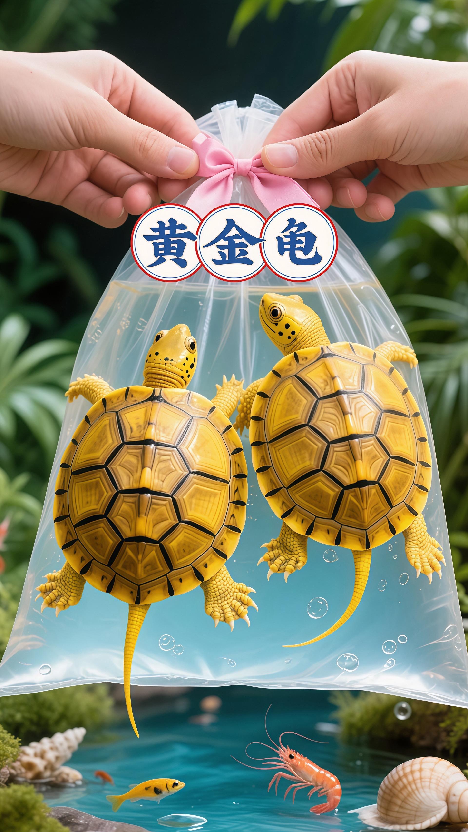 黄金龟|把“招财萌宠”请回家,龟缸秒变治愈小天地 想给家添份“福气与治愈感”? 这黄金龟把「招财颜值+懒人养护+互动属性」全焊在龟身上🐢 ✅ 颜值吸睛:通体金黄像“水中金元宝”💰 背甲纹路精致,往龟缸一放,朋友都问“这龟怎么这么有灵气”! ✅ 养护躺赢:水陆两栖好养活,不用频繁换水、不用复杂喂食✔️ 养它能陪伴多年,新手也能当“养龟达人”,主打一个省心! ✅ 寓意讨喜:在传统文化中象征“长寿招财”,养几只在家,既能治愈又能图个好彩头🌿 让生活多份温暖与期待! 现在戳链接带“福气搭子”回家,让龟缸住进会招财的“金色精灵”✨ #黄金龟 #懒人养龟 #招财宠物 #观赏龟 #宠物龟