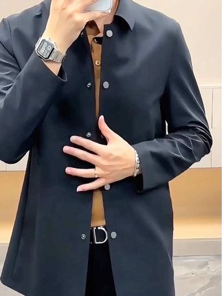 #男士穿搭#品质男装#行政商务夹克#谁能拒绝舒华ckeanfit风