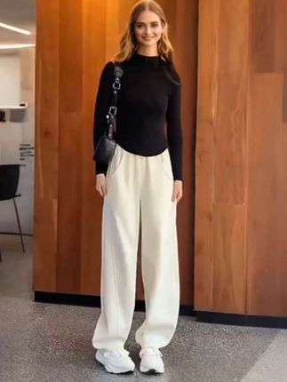 香蕉裤女2025年春秋装新款宽松显瘦直筒拖地长裤子窄版阔腿休闲裤#春秋穿搭 #香蕉裤 #香蕉裤休闲裤 #休闲裤 #把日常衣服穿出新花样