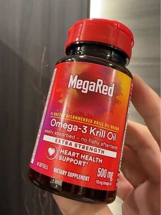 南极深海#磷虾油 500mg,美国脉拓!!!一天一粒刚刚好!#亲测分享#鱼油升级
