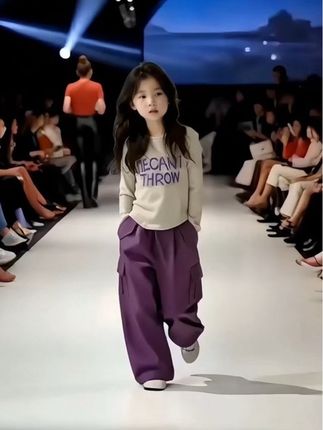 女大童休闲套装#早秋穿搭 #运动女孩 #谁穿都好看