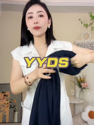 夏季亚麻天丝高级显瘦百搭不挑人连衣裙腰带两件套高品质#气质女神穿搭 #高级感穿搭 #遮肉显瘦穿搭 #显高显瘦穿搭 #
