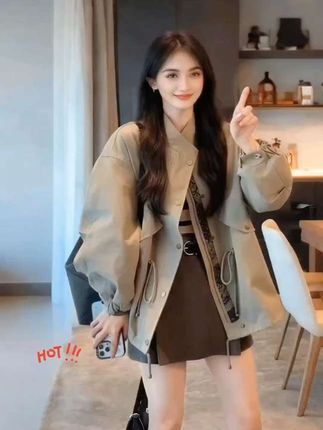 #早秋贵气感穿搭 #早秋通勤出游穿搭一起拿捏 #微胖女生穿搭 #小个子女生穿搭 #风衣 @抖音扶持计划伙伴