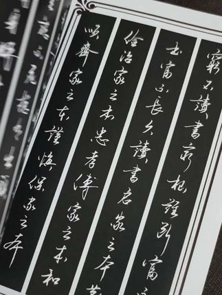 原野老师行书作品集共58页,全新图文锁线精装,双重装订更牢固,内页157克牙粉双筒纸,高清四色印刷的同时减少反光,左下角链接入手一本吧!#行书字帖#行书学习#美工笔行书