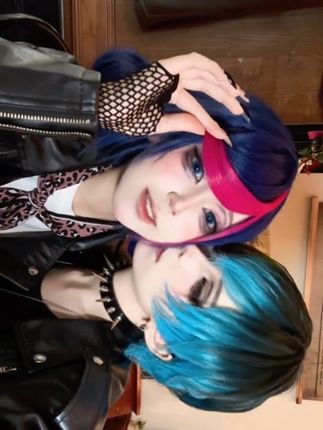 索吻 #瓢虫雷迪 #玛丽娜 #瓢虫雷迪平行世界特别篇 #卢玛 #玛丽娜cos