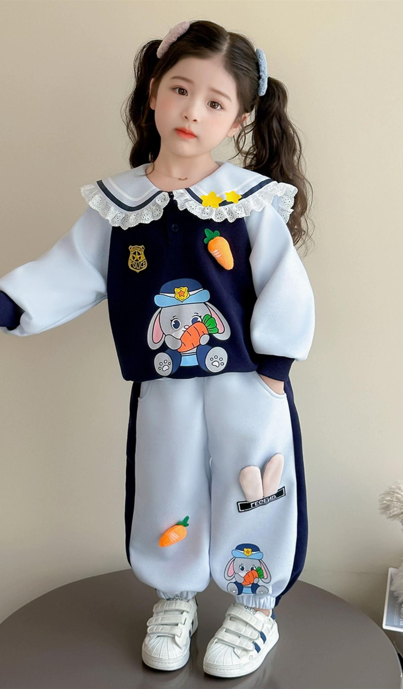 好萌趣的衣服#女童套装