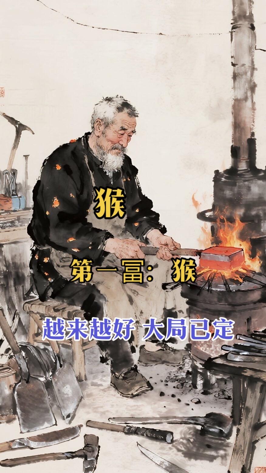 #1968年的猴 #1980年的猴 #1992年的猴