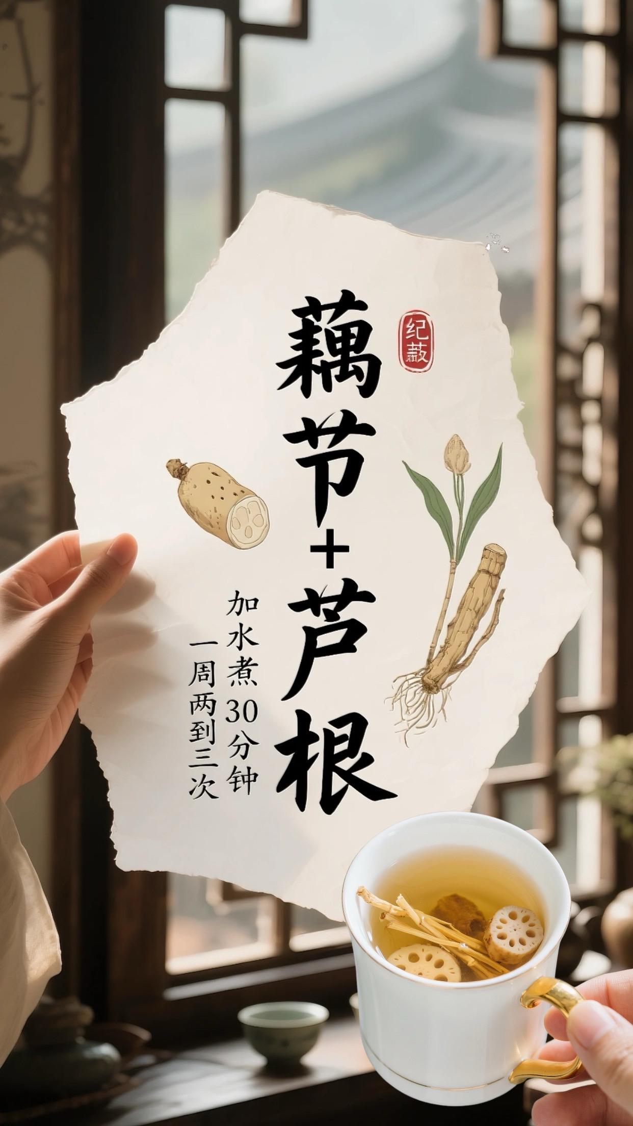 宝宝经常流鼻血,妈妈们不要慌!代代相传的食养名方,这个搭配要收藏好!藕节+芦根+白茅根,一起加水煮三十分钟,可以加适量冰糖,清清甜甜,一周两三次,小孩大人都可以喝!#藕节芦根汤 #宝妈 #食养 #流鼻血 #流鼻血怎么办