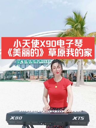 充电版电子琴真方便每次弹琴不需要插电源了#电子琴 #美丽的草原我的家 #音乐