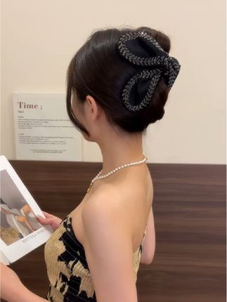 气质百搭麦穗三角抓夹,戴上显发量高级感满满#抓夹#头饰发饰 #仙女必备 #这也太好看了 #美出高级感