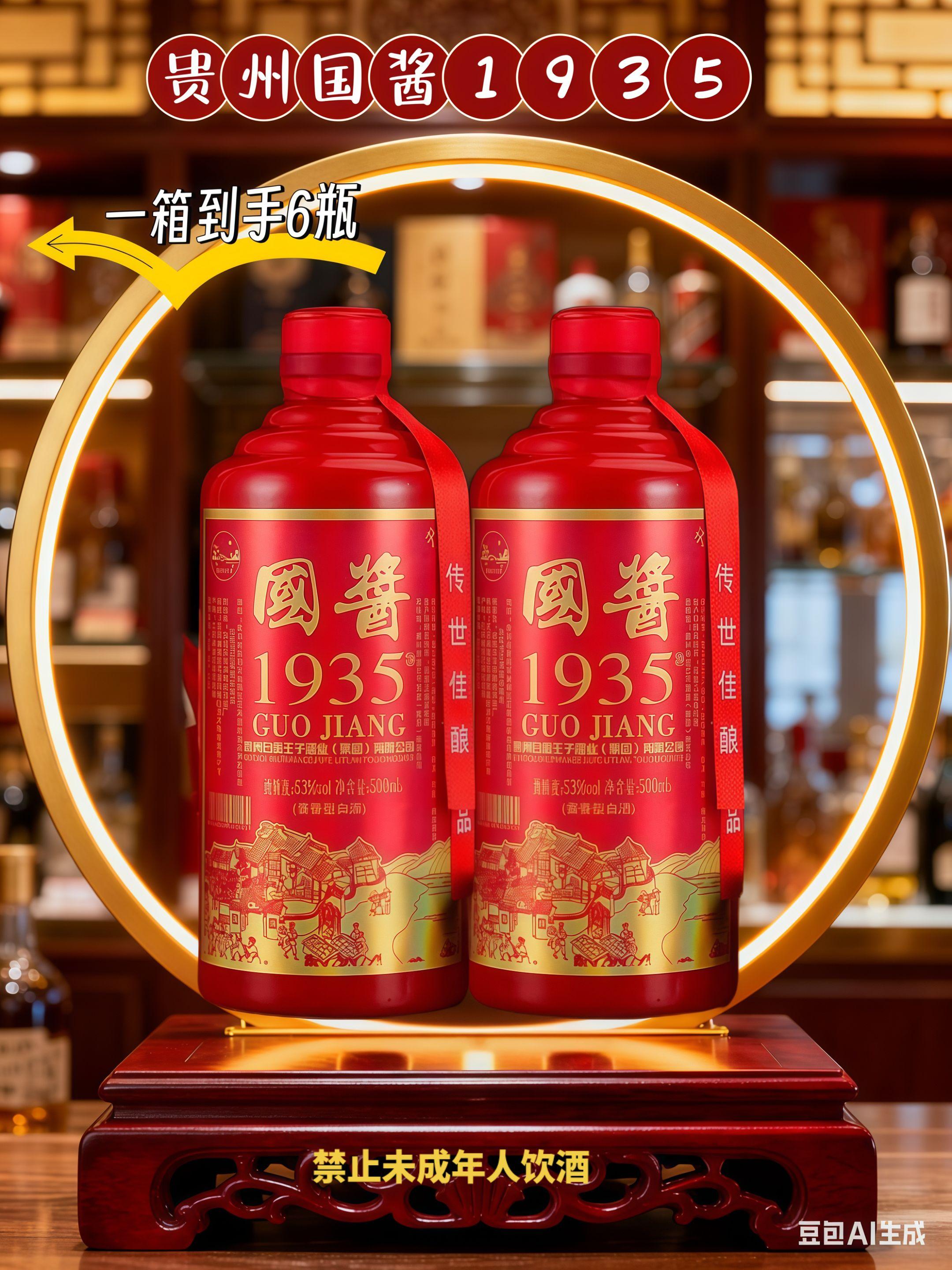 贵州国酱1935。#国酱1935 被问爆的酱香酒找到了!就是这款国酱1935 最近总被朋友追着要链接,问的都是这款超火的酱香酒——国酱1935!今天必须给大家好好扒一扒~ 这酒是我兄弟亲测安利的新品,53度的经典酱香太对味了!优质原料配上慢工细酿,酒体醇厚得很,入口绵柔不辣喉,咽下去还能回尝到淡淡的酒香,喝完嘴里都是舒服的回味。 不管是家里聚餐自饮、宴请宾客撑场面,还是逢年过节送礼,拿它都特别合适,妥妥的场面担当。喜欢喝酱香酒的朋友,这款真的可以闭眼冲,别等没货了再后悔! #推荐 #白酒 #酒文化 #纯粮酿造