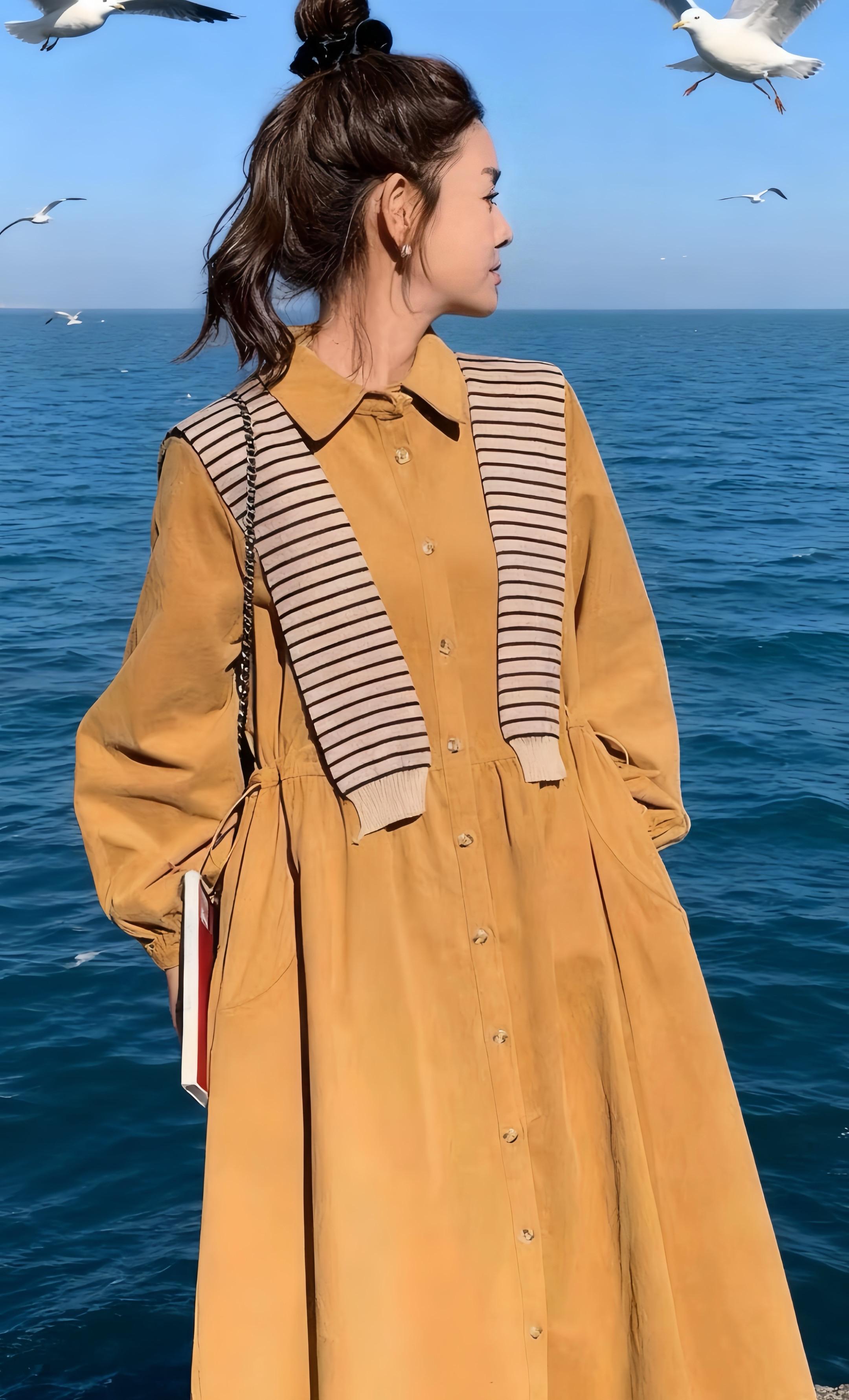 #高级感穿搭 #减龄气质 #春秋穿搭 #孕妇穿搭 #风衣穿搭