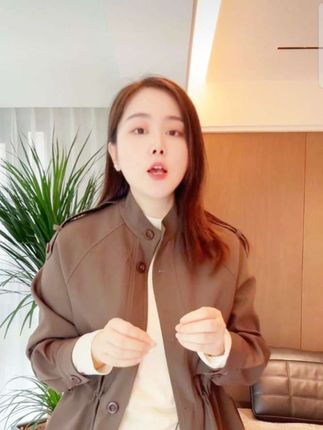 LMEEY“继承者”挺括有型~插肩袖可调节收腰风衣外套F7101