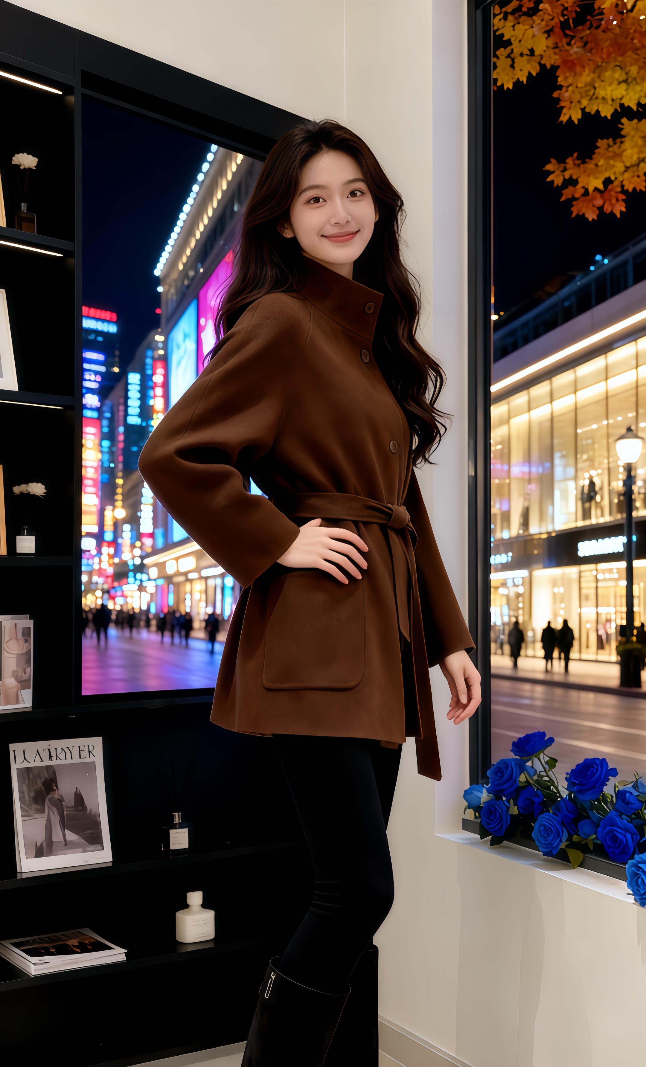 #魅力女人 #毛呢外套 #时尚感穿搭 #街拍小姐姐穿搭 #谁穿谁好看不分年龄段